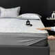 Summer 2024 new ice silk mat three-piece set of bedding covers washable mat naked sleepless sheet air conditioning mat