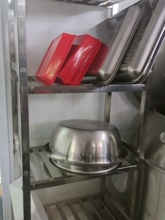 Shelf Rack Stainless Steel Freestanding Multi-tier Kitchen from Yomiego