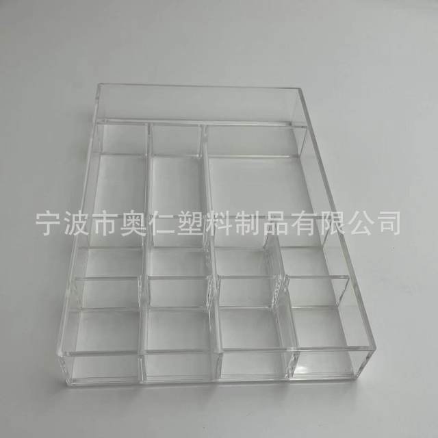 Supply PS storage box 12-grid jewelry decoration box jewelry storage box multi-function storage box