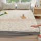 Summer day machine washing ice silk mattress cover three-piece set student dormitory sheets air conditioning mattress soft mattress