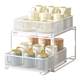Children's bookshelf storage storage rack living room tea table tea set storage rack desk storage rack desk storage rack can be pulled