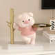 Little pig's living room entrance entrance key storage desktop ornaments home decorations store gifts for friends