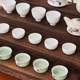Solid wood tea cup holder Bogu rack desktop teapot trellis storage rack jewelry display rack product display stand