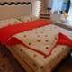 Milk velvet bed cover single piece thickened tatami special sheet three-piece set 2024 new cotton kang cover four-piece set
