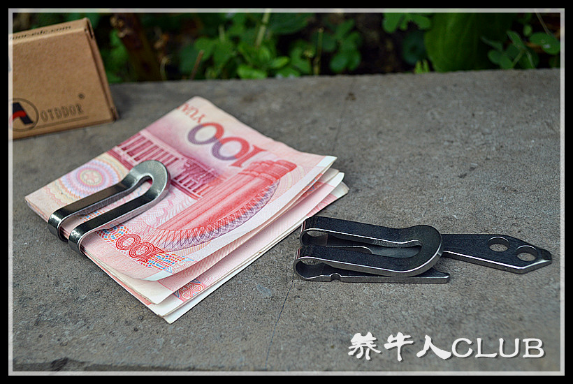 CATTLE BREEDER CLUB STAINLESS STEEL MULTI-FUNCTION WALLET BANKNOTE HOLDER BANK CARD HOLDER KEYCHAIN BOTTLE OPENER
