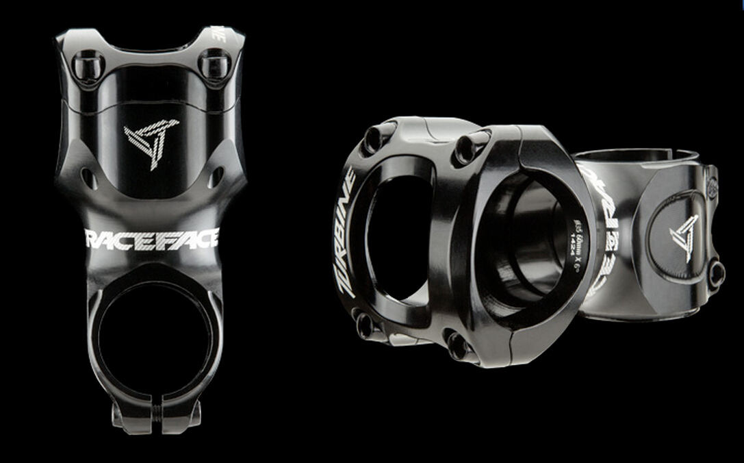 RACFACE TURBINE 35 알루미늄 합금 스템이 상자에 들어있습니다