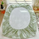 Single piece cotton thickened old coarse cloth bed v-sleeve dust cover anti-slip sheet mattress protective cover bed cover cover