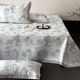 Summer Class A ice silk mat three-piece set washable foldable naked sleeping soft mat U mat bed sheet air conditioning mat