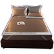 2025 new e-style ice silk mat cool mat sheet air conditioning mat three-piece set student dormitory single summer soft mat