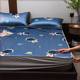 Ice silk cool mattress set three-piece set summer washing machine washing student dormitory single sheet air conditioning cool mat