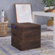 Multifunctional solid wooden storage stool mortise and tenon storage stool shoes changing stool storage box dressing table simple stool