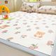 2024 new summer ice silk mat washable machine wash bamboo mat straw mat summer folding soft air conditioning mat bed sheet