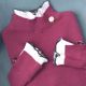 Sweater fake two-piece half-high neck for women in autumn and winter thickened velvet splicing pullover slim fit inside short base knitted sweater