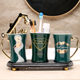 Washing cup household mouthwash brushing cup bathroom set washbasin table toothbrush toothpaste storage cup tooth cup