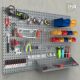 Customized hole plate storage rack hardware tool hanging board wall display rack wall storage rack square hole hanging board rack