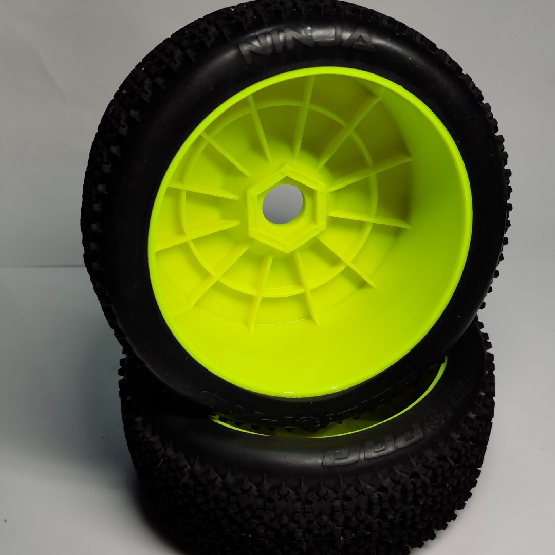 RC CAR 1 8 OFF ROAD TIRES CASTERETO821MEDIAL PRO- NINJA M4 27°C2PCS