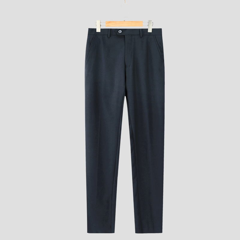 31 32 33 YARDS CLEARANCE  ANTI-PILLING WOOL TROUSERS ANTI-WRINKLE SMALL STRAIGHT SPRING AND AUTUMN WORKWEAR TO WORK 7100
