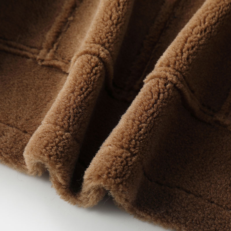 SPECIAL CLEARANCE  NEW CASHMERE FUR INTEGRATED MENS SHORT BIKER JACKET LEATHER COAT FUR COAT WINTER