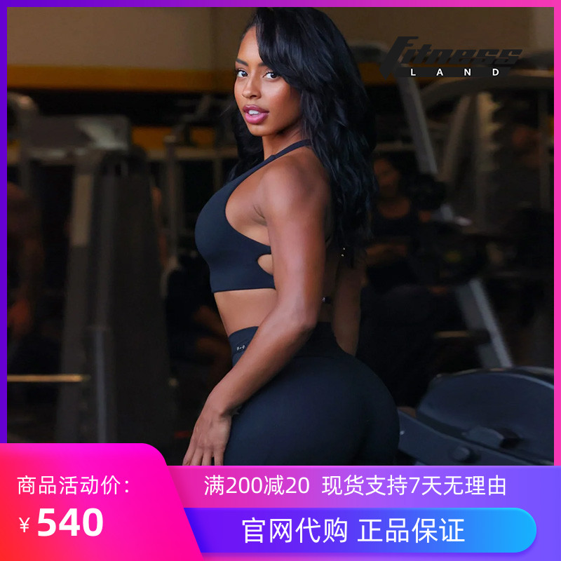 DOMESTIC SPOT BOMBSHELL SPORTSWEAR CROSS SPORTS BRA BARBELL SPORTS BRA