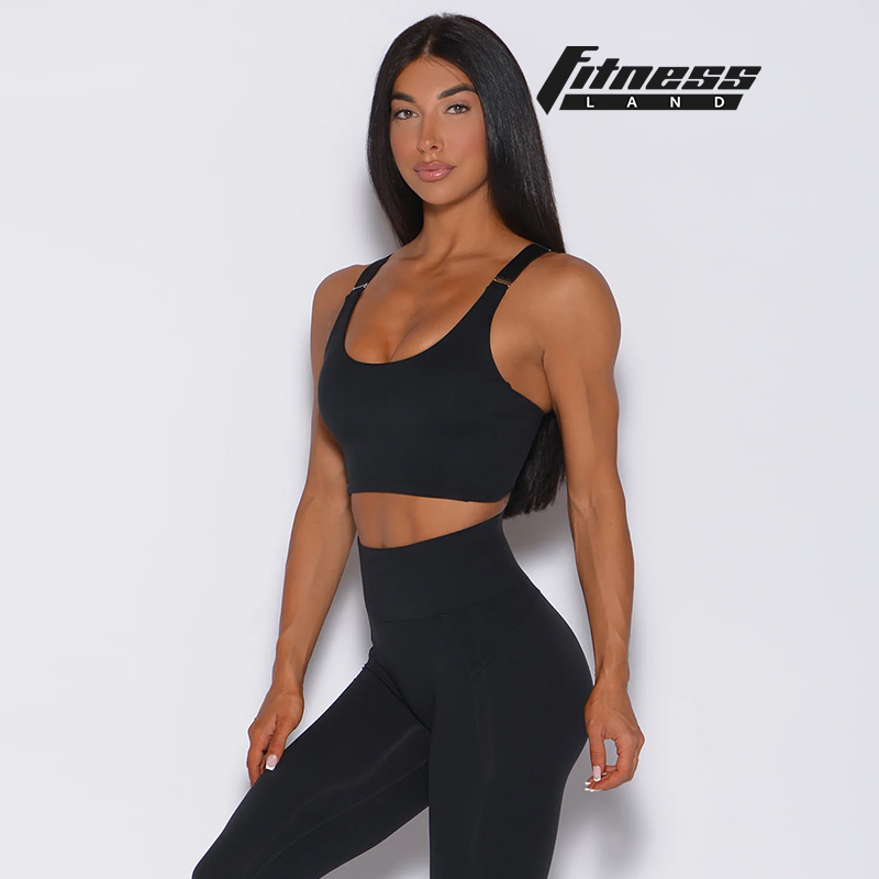 SPOT CLEARANCE BOMBSHELL SPORTSWEAR WOMENS SPORTS BRA BANDED SPORTS BRA