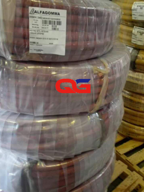 ALFAGOMMA high temperature resistant steam pipe imported from Italy Heat resistant rubber pipe