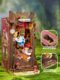 Alice in Wonderland Three-dimensional puzzle book stand DIY hut assembled building blocks handmade book room secret realm gift for women