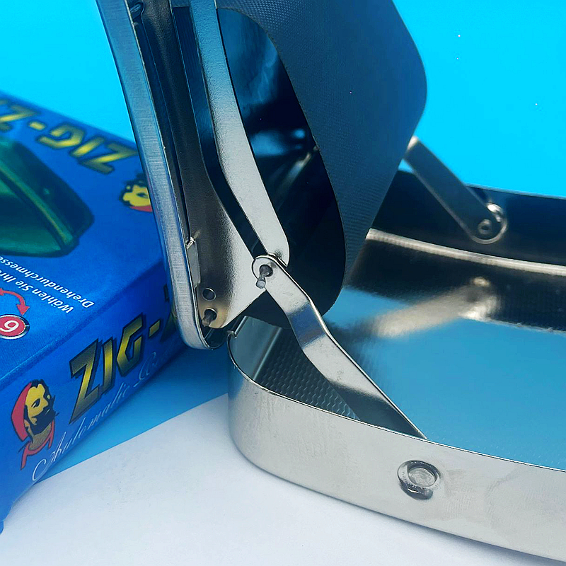 수입 노인의 머리 70MM 수동 담배 롤 작은 금속 반자동 6|8MM 두께 조절 가능한 가정용 반자동