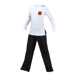 Детский белый комплект для мальчиков, летняя спортивная одежда для тренировок, короткий рукав