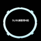 Electric pressure cooker sealing ring 12PCH402A/502A/602A pressure cooker silicone ring 4/5L6 liters suitable for Midea