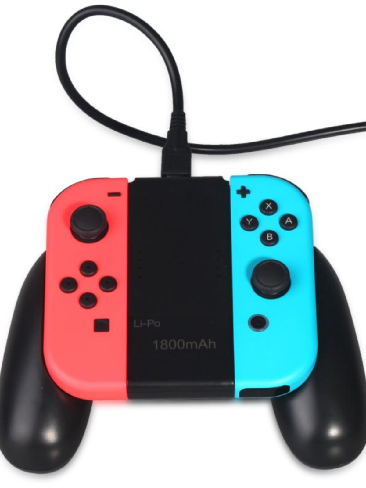 DOBE 오리지널 스위치 충전 그립 충전 핸들 NS 핸들 충전기 모바일 전원 액세서리