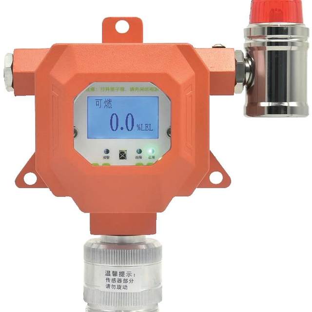 Online combustible gas detector carbon monoxide gas alarm detector fixed explosion-proof 8-way RS485