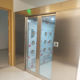 Automatic sliding door air shower room automatic sensing sliding door air shower room dust-free workshop automatic sliding door air shower channel