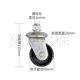 Automobile hydraulic horizontal 3-ton jack accessories universal wheel straight wheel horizontal jack wheel special thickened type