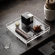 Acrylic modern light luxury transparent dry brewing tray cover bowl teapot tray pot tea tray tea tray tea set storage tea