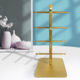 Metal glasses display stand High-end aluminum-magnesium alloy storage stand Glasses store high cabinet display props in the space