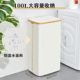 Japanese large-capacity dirty laundry basket side viewable storage folding bamboo fabric laundry basket household cleaning basket