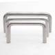 Stainless steel solid handle 304 manhole welding round steel handle milk bucket bend handle metal door lift handle