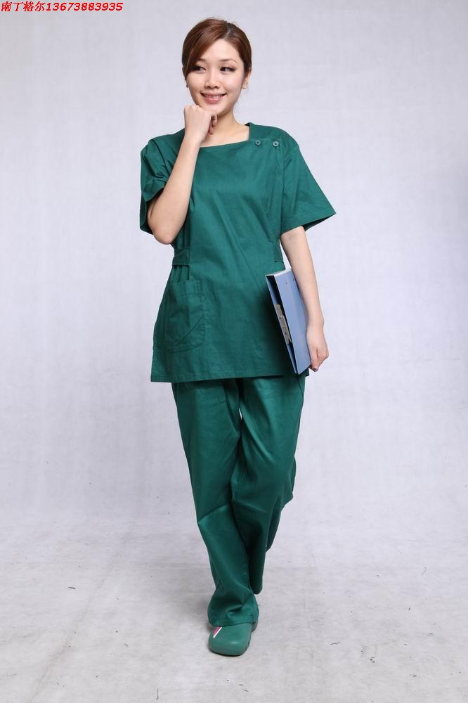 특별 가격 나이팅게일 핸드 워시 옷 분할 세트 브러쉬 손 옷 수술 옷 간호사 옷 격리 옷 애완 동물 의사 옷