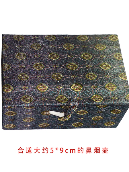 鼻烟壶内画工艺品锦缎盒包装盒配套使用文玩布袋配件饰品锦盒礼盒