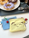 3gegu three mushrooms pudding coin wallet clutch portable mini storage card bag lipstick coin wallet