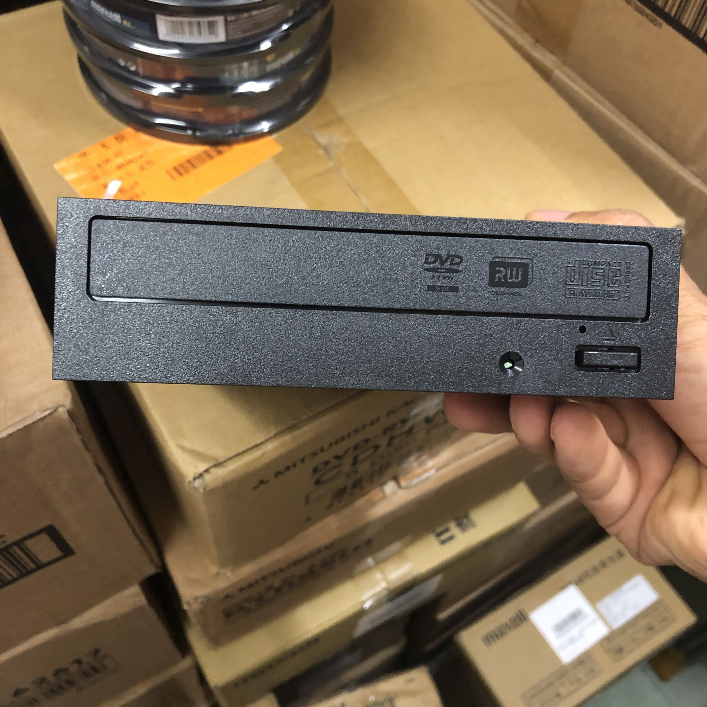 원래 LIANXING 버너 복사기 산업용 컴퓨터 광학 드라이브 IHAS124 브랜드 기계 컴퓨터 내장 DVD 고속