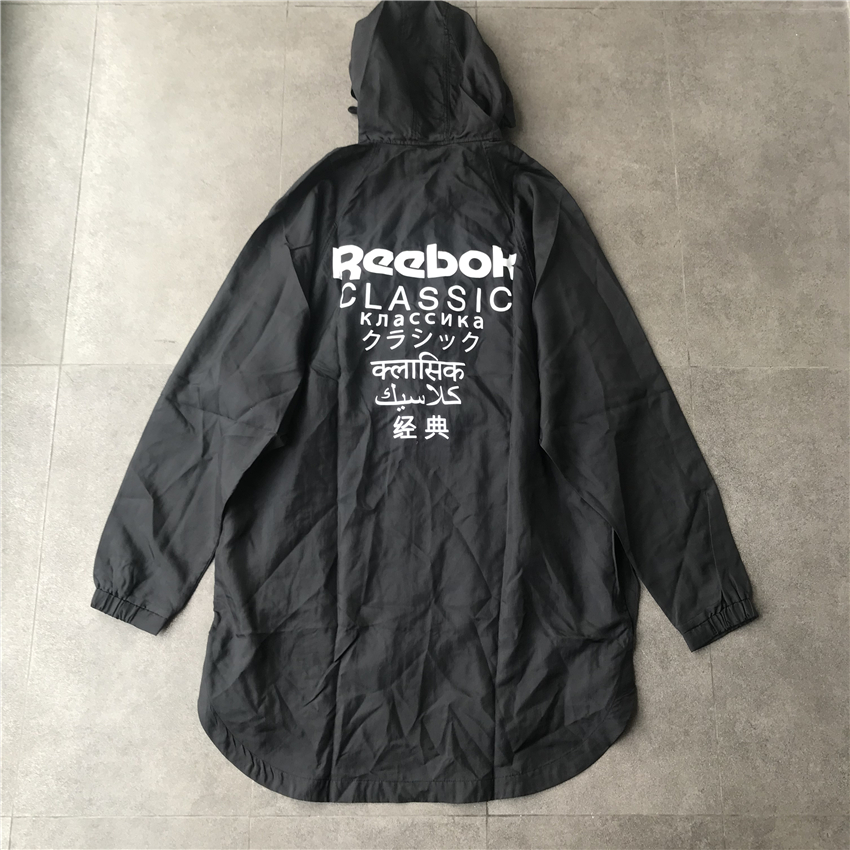 무인양품  리복 REEBOK CLASSIC GP PONCHO 초박형 윈드 브레이커 재킷 자외선 차단 의류 DJ1887