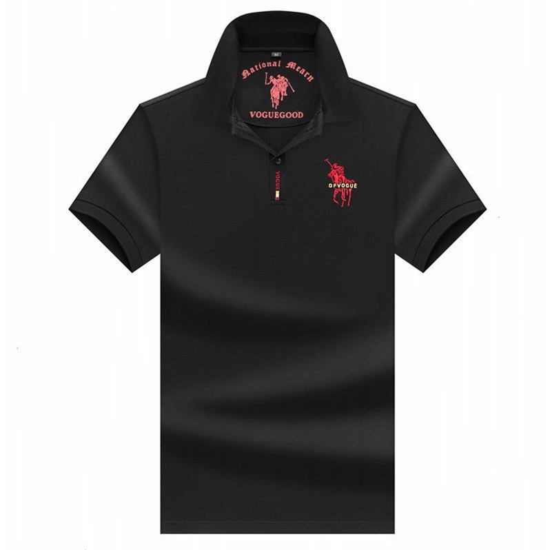 FOREIGN TRADE TAIL LIST EMBROIDERED POLO SHIRT LAPEL SUMMER MIDDLE-AGED SHORT-SLEEVED T-SHIRT MENS CUT STANDARD TAIL GOODS CLEARANCE LEAKAGE MENS CLOTHING