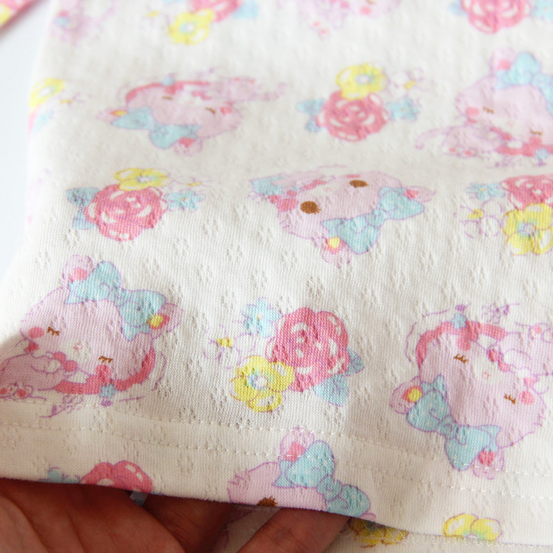 RECOMMENDED OLD CUSTOMERS REPURCHASE MONEY GIRLS BOYS SPRING AND AUTUMN DOUBLE JACQUARD BREATHABLE AUTUMN CLOTHES LOUNGEWEAR PAJAMA SETS