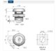 Shengjiu Cabinet Lock Door Lock MS744 Small Round Lock Trolley Lock Matt connecting rod Lock Chassis Lock Distribution Cabinet Lock Tension Lock