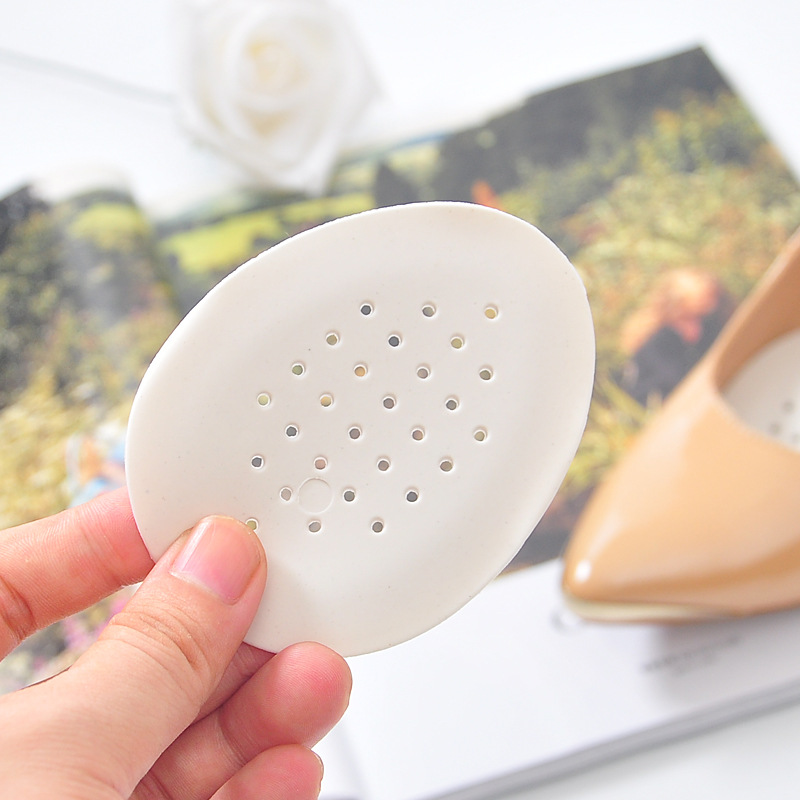 HALF SIZE PAD LATEX FOREFOOT PAD SILICONE HALF SIZE HIGH HEEL INSOLE ANTI-SLIP ANTI-FOOT PAIN HALF FOOT PAD FOREFOOT INSOLE