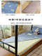 High school student dormitory bed three-piece set of bed sheets and quilt covers ab-face coral velvet pure cotton quilt covers university single bed