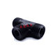 Hydraulic over-connection of high-pressure oil pipe tee O-type metric tee M14M16M18 M52 pipe joint