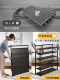Folding shoe rack without installation for home simple doorway for indoor multi-story rental house space-saving storage artifact shoe cabinet