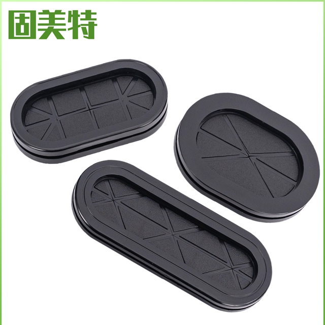 Elliptical open guard coil double-sided environmentally friendly flame retardant outlet dustproof seal ring guard wire wire protection ROHS custom